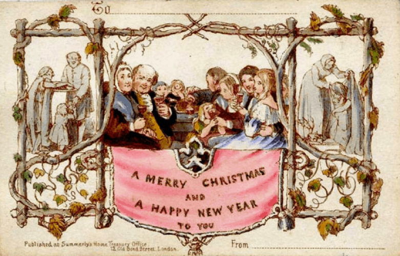 history of christmas cards