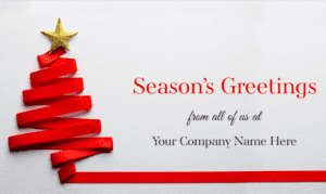 business Christmas cards