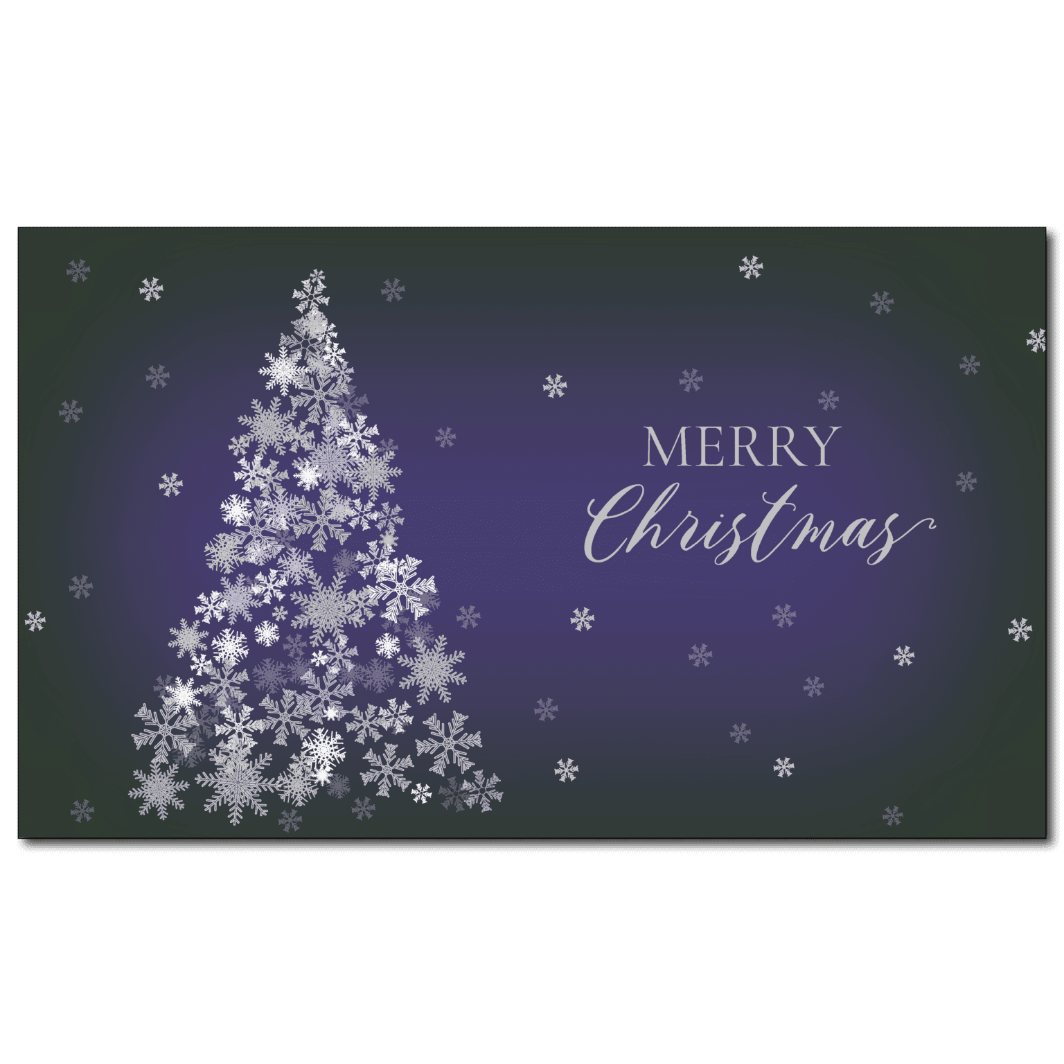 c488-christmas-at-night-silver-foil-australian-christmas-cards