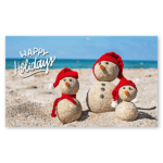 Beachy Snowmen