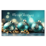 Green Bauble Trio